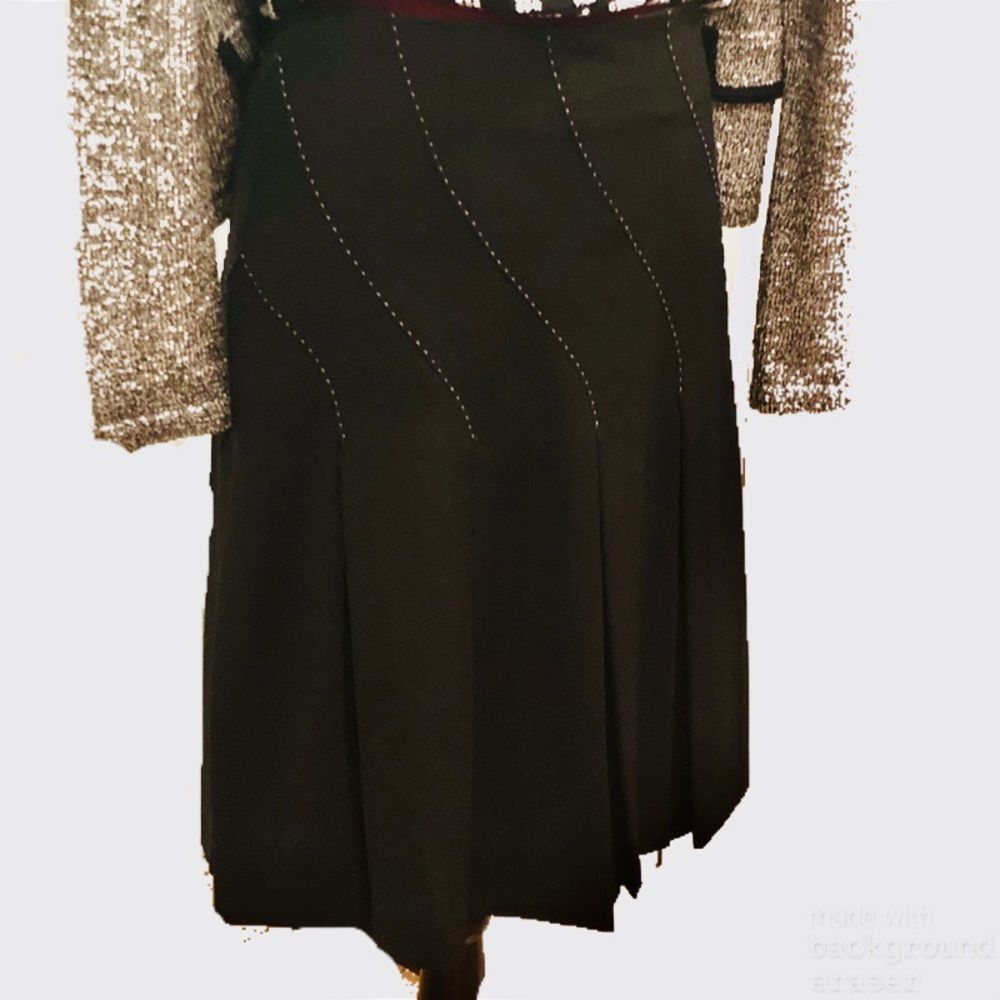 Beymen wool blend pleated midi skirt EU 36